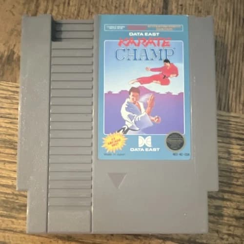 Data East Karate Champ Arcade Edition Nintendo NES Game Cartridge NTSC-U/C