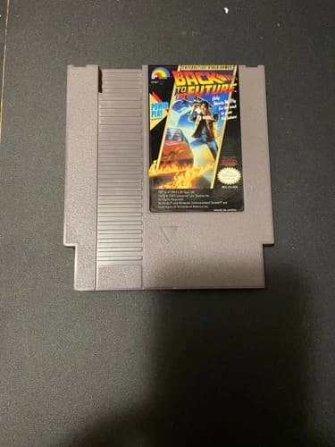 Original Nintendo NES Video Game Back to the Future