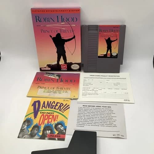 Robin Hood: Prince of Thieves (NES, 1991) CIB.