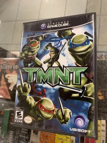 TMNT - Nintendo GameCube - Good Condition CIB Complete NTSC Ubisoft