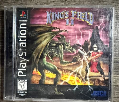 Kings Field 2 - Sony Playstation 1 PS1 - Ascii - Acceptable Condition