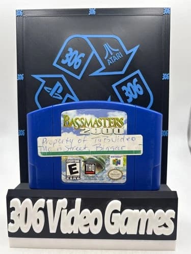Bassmasters 2000 Nintendo 64 N64 Game Cart ONLY