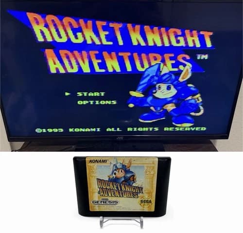 Rocket Knight Adventures (Sega Genesis, 1993) Game Authentic TESTED! Fast Ship!
