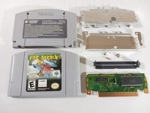 Rat Attack! Attack Nintendo 64 N64 Authentic Tested Rare Game Genuine