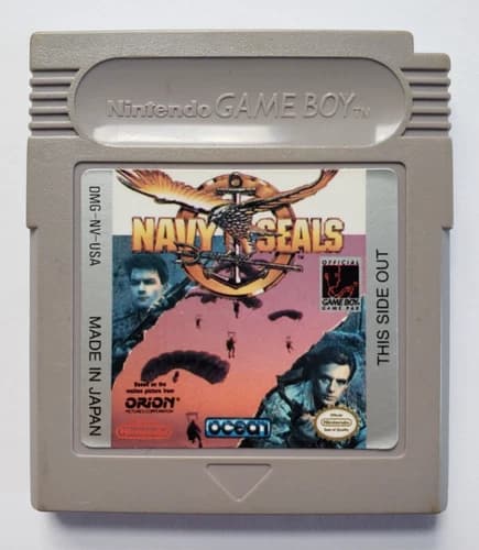 Navy Seals (Nintendo Game Boy, 1991) Tested Working