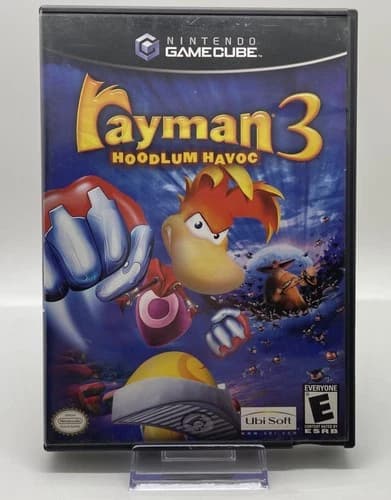 Rayman 3: Hoodlum Havoc (Nintendo GameCube, 2003) Complete With Manual