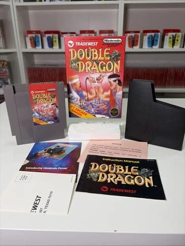 Double Dragon (Nintendo Entertainment System NES, 1988) - CIB Complete Excellent