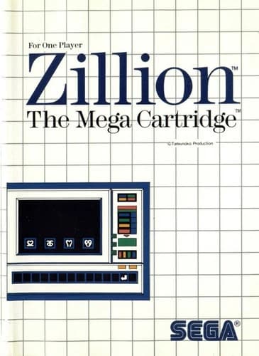 Zillion - Sega Master System Game Only