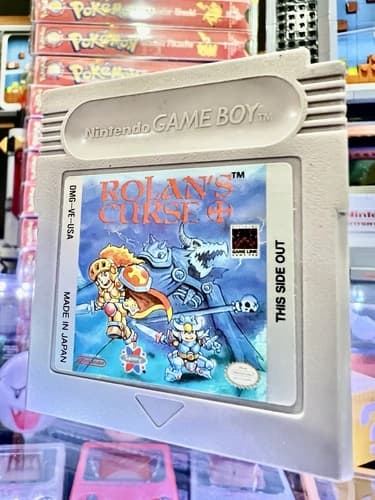 Rolan's Curse - Game Boy - Nintendo - Tested - Authentic - Clean