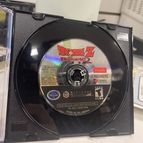 Dragon Ball Z: Budokai 2 (Nintendo GameCube, 2004) Disc Only See Pics