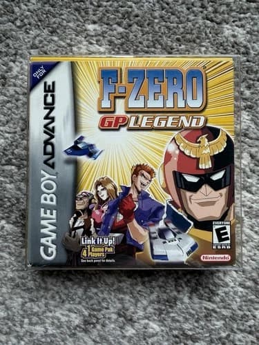F-Zero GP Legend GBA Nintendo Game Boy Advance 2004 CIB Complete Clean!