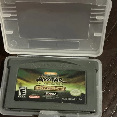 THQ Avatar: The Last Airbender - The Burning Earth GBA 2007