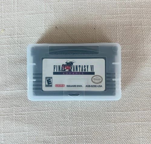 Final Fantasy VI 6 Advance Version (Nintendo Gameboy Advance, 2007) Mint