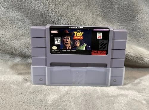 Toy Story For Super Nintendo SNES Video Game Authentic Cleaned Tested Works EUC