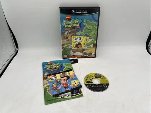 SpongeBob: Revenge of the Flying Dutchman (Nintendo GameCube, 2002) Complete