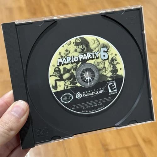 Mario Party 6 - Nintendo GameCube/Wii (2004) TESTED Disc Only GREAT SHAPE