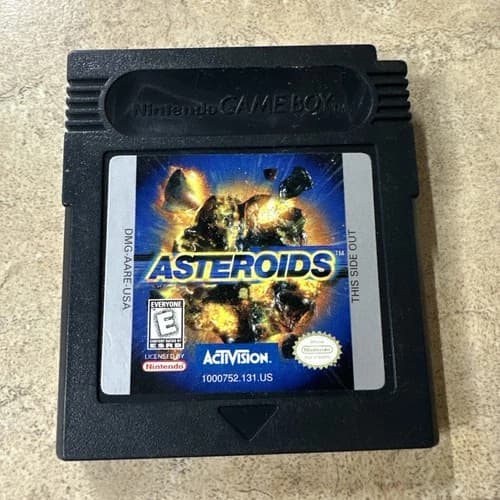 Asteroids (Nintendo Game Boy Color, 1999) Tested & Working Cartridge Only