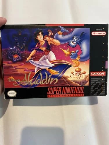 Aladdin SNES CIB +++!!! Great Condition!! Tested and Working