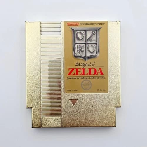 The Legend of Zelda Nintendo Entertainment System NES Authentic Tested