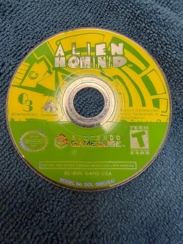 Alien Hominid for Nintendo Gamecube Disc Only