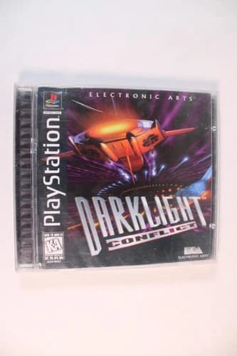 PS1 Darklight Conflict (Sony PlayStation 1, 1997, PS1) Authentic, Complete