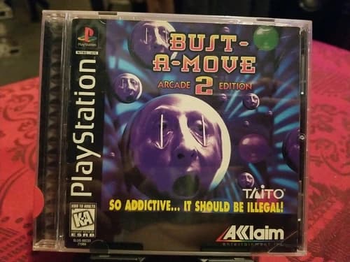 Bust-A-Move 2: Arcade Edition (Sony PlayStation 1, 1996)