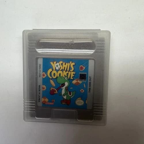 Yoshi's Cookie (Nintendo Game Boy, 1993) Authentic Original Cartridge Tested
