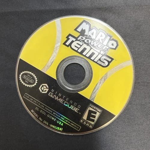 Nintendo Mario Power Tennis Sports Tennis GameCube NTSC-U/C Disc Only