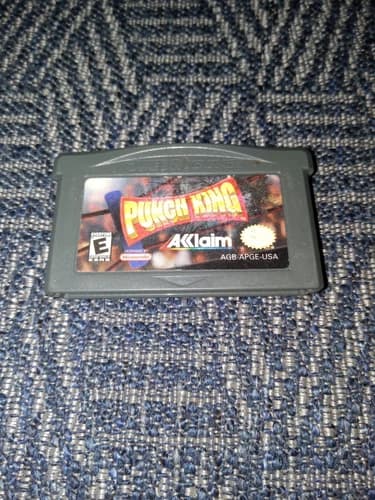 Punch King (Nintendo Game Boy Advance, 2002) Authentic GBA Cartridge Only