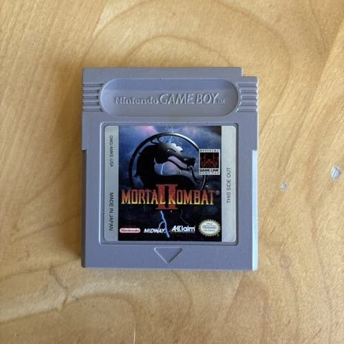 Mortal Kombat II (Nintendo Game Boy, 1994) Game Cartridge