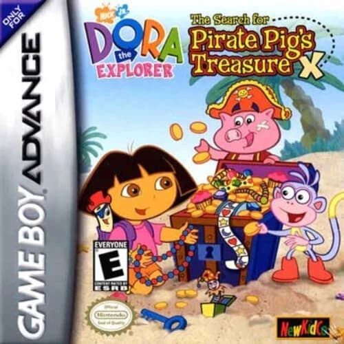 Dora The Explorer: Hunt For Pirate Pig's Treasure - Gba