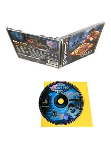 Sony PlayStation 1 PS1 CIB COMPLETE TESTED Mike Tyson Boxing