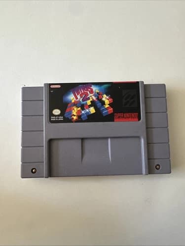 1994 Tetris 2 SNES Super Nintendo Cartridge Authentic