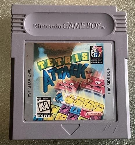 Game Boy Tetris Attack In Great Condition