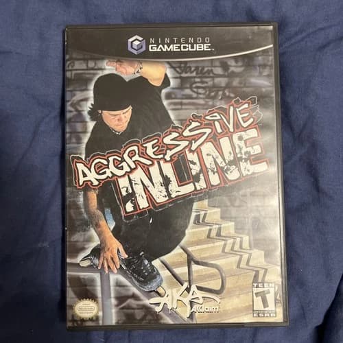Aggressive Inline Nintendo Gamecube Complete