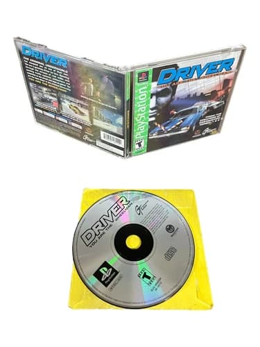 Sony PlayStation 1 PS1 CIB COMPLETE TESTED Driver You Are The Wheelman 1999 GH
