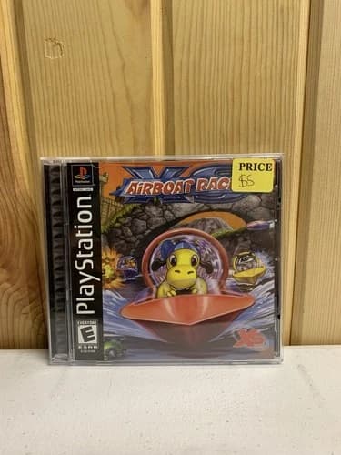 XS Airboat Racing for PlayStation 1 PS1 - Shipped with Tracking - Tested, Works
