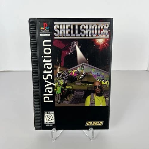Shellshock (Sony PlayStation 1, 1998) PS1 Long Box Complete CIB Inserts Reg