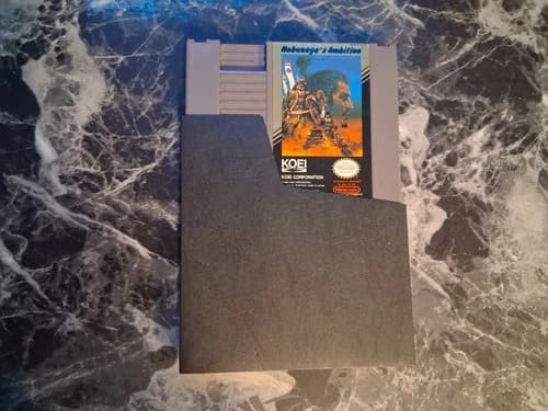 Nobunaga's Ambition NES Authentic Tested