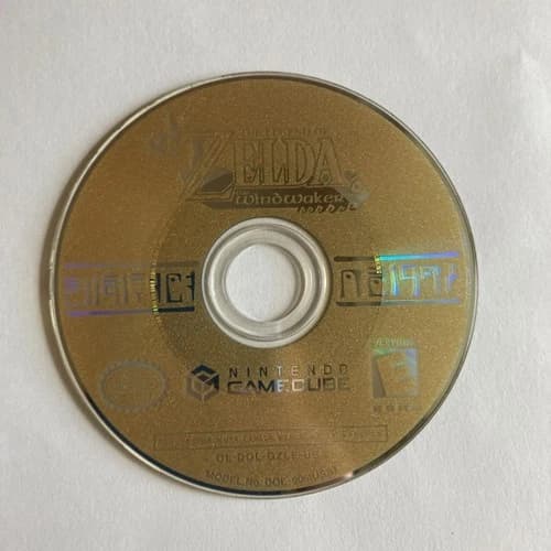 The Legend of Zelda: The Wind Waker - Nintendo GameCube (Disc Only) Working