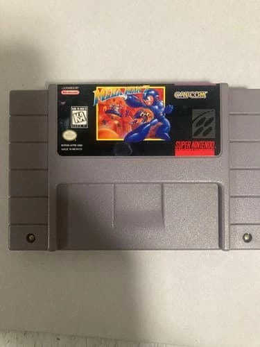 Mega Man 7 (Super Nintendo, 1995) Loose Cartridge, Excellent Condition