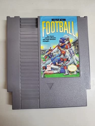 NES Play Action Football (Nintendo NES, 1990) NES Tested Cleaned Cart only
