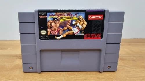 Super Nintendo Street Fighter II Turbo SNES Fighting Classic