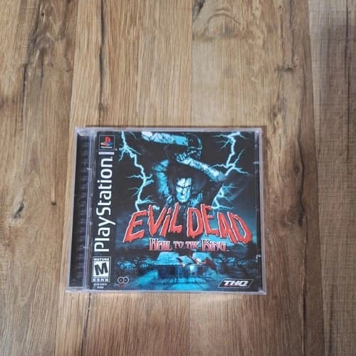 Evil Dead Hail to the King (PlayStation 1, 2000) Complete CIB W/ Manual