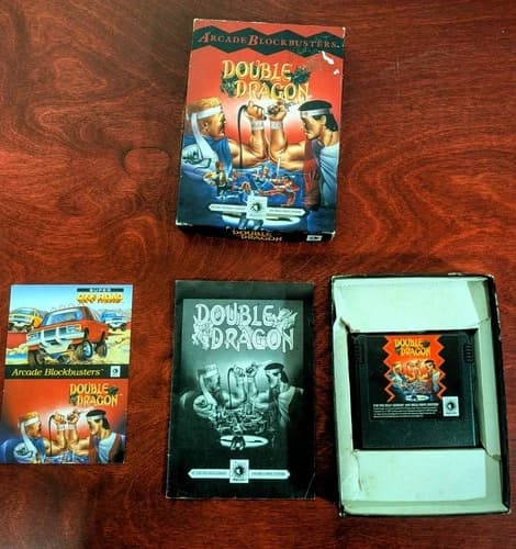 Sega Genesis Double Dragon Cib