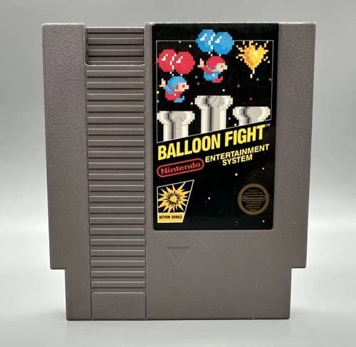 Balloon Fight Nintendo NES Game Only Working
