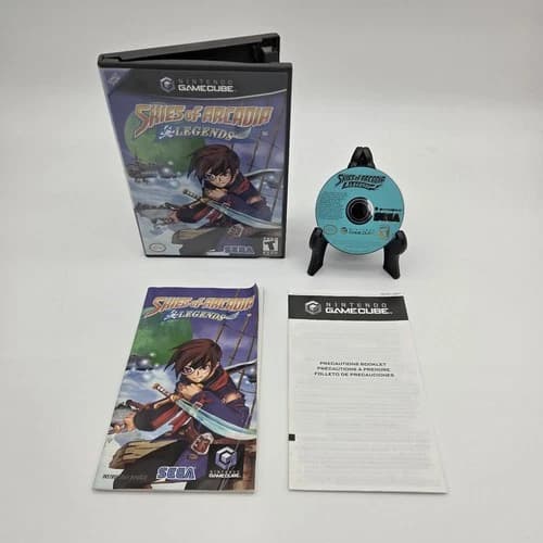 Skies of Arcadia Legends (Nintendo GameCube, 2003) VG Complete CIB