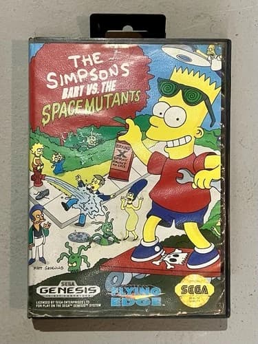 Simpsons: Bart vs. The Space Mutants (Sega Genesis, 1992)