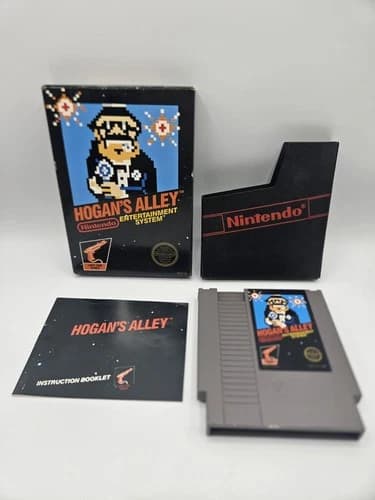 Hogan's Alley (Nintendo, NES 1985) Complete CIB Free Shipping