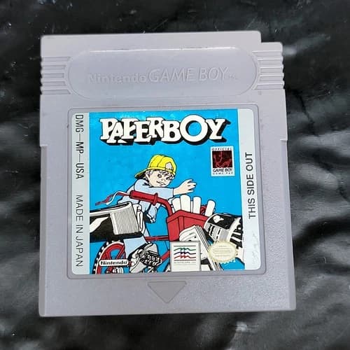 Paperboy Nintendo Game Boy Cart DMG-MP-USA 1990 Mindscape Tested+Working🎮